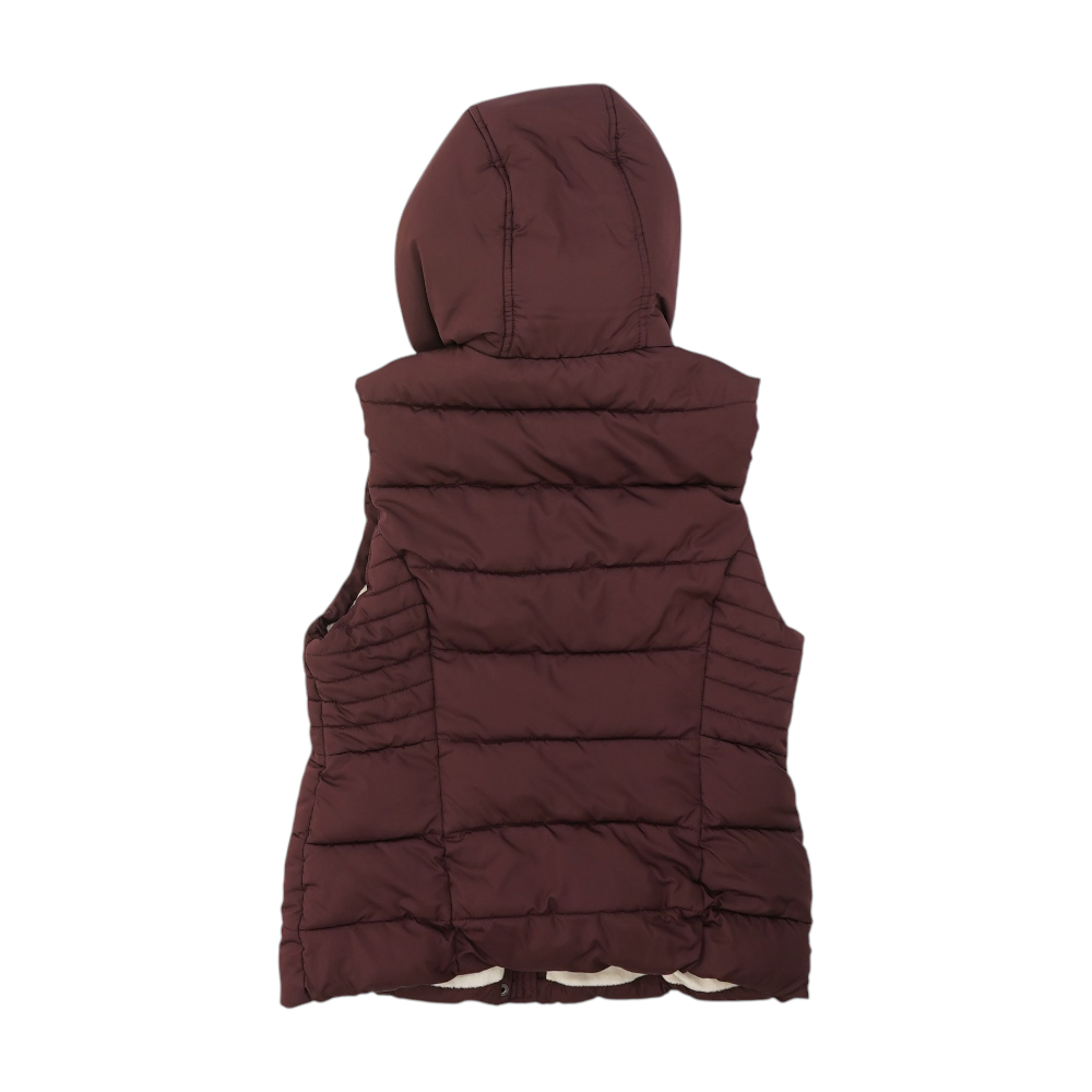 Burgundy Solid Vest