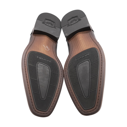 Black Slip-On Dress Shoes
