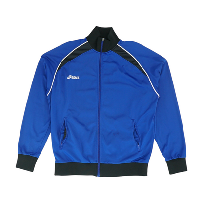 Blue Color Block Jacket