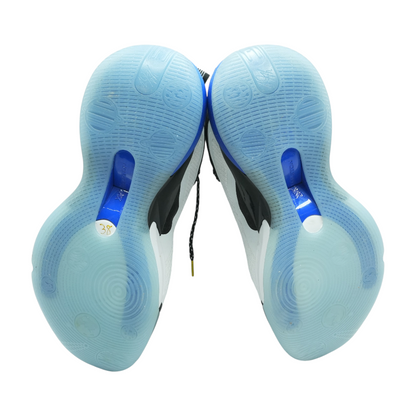White Low-Top Athletic Shoes