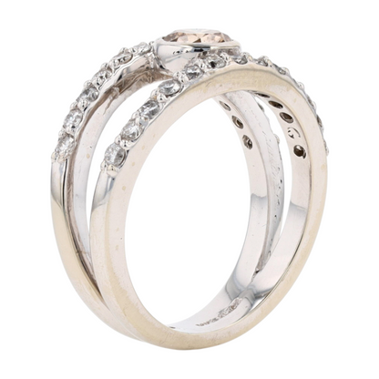 9/10 ctw 14K White Gold Diamond Fashion Ring