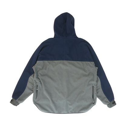 Navy Color Block Jacket