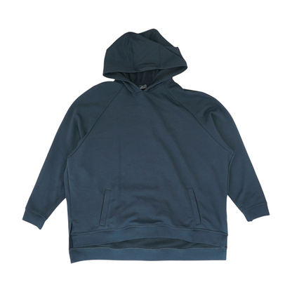 Black Solid Hoodie Pullover