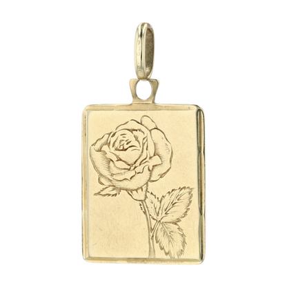 14K Yellow Gold Pendant