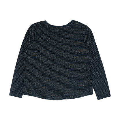 Black Striped Blouse