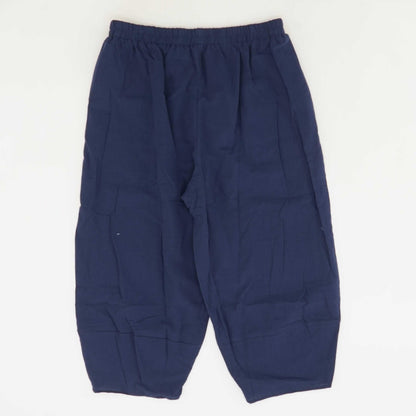Blue Solid Pants