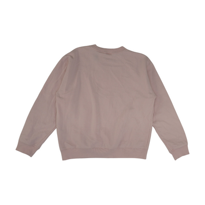 Pink Solid Sweatshirt Pullover