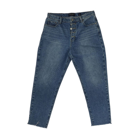Blue Mid Rise Jeans