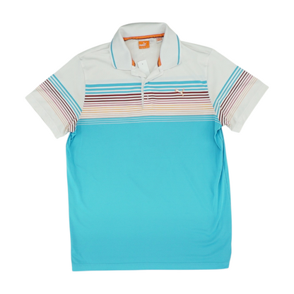 Multi Striped Short Sleeve Polo
