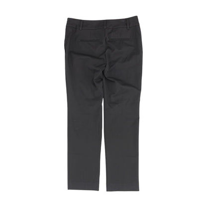 Gray Solid Dress Pants