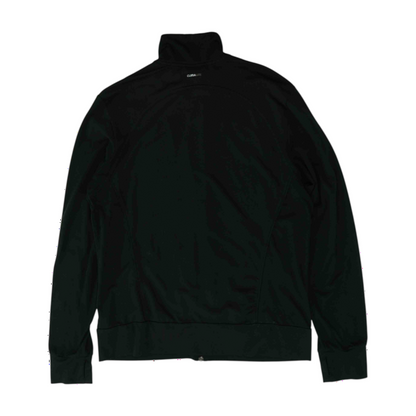 Black Solid Active Jacket
