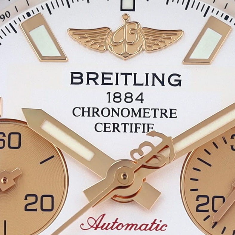 Chronomat Yellow Gold And Stainless Steel Watch