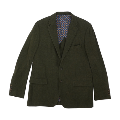 Green Solid Sport Coat