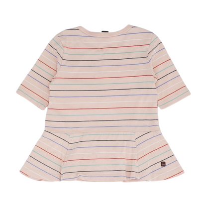 Pink Striped Dress