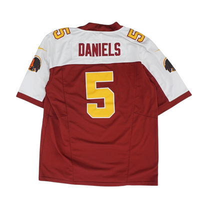 Men's Red Washington Redskins Short Sleeve Jersey