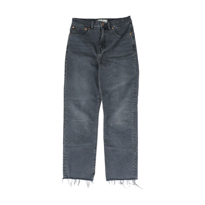 Gray Straight Jeans