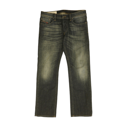 Navy Straight Jeans