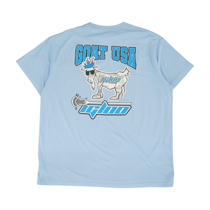Blue Solid T-Shirt