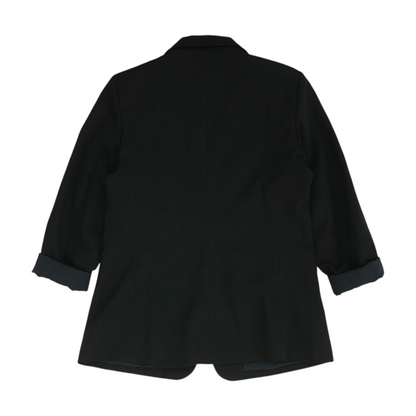 Black Solid Blazer