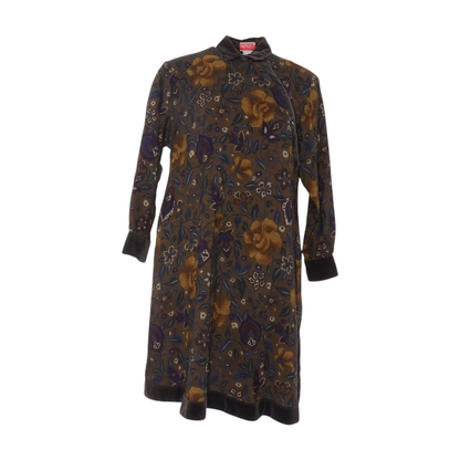 Vintage Floral Long Sleeve Dress