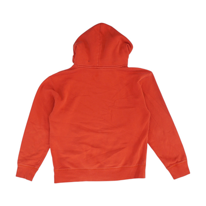 Red Solid Hoodie Pullover