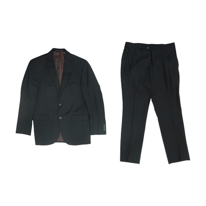 Black Short Solid Suit