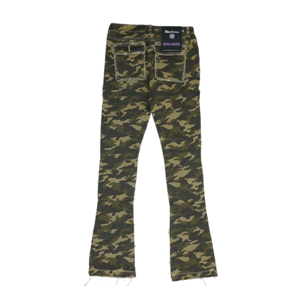Green Camo Regular Jeans