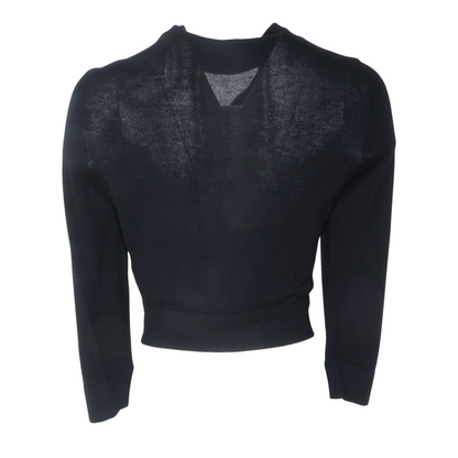 Black Petite Cardigan Sweater
