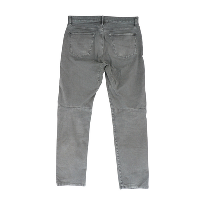 Gray Straight Jeans