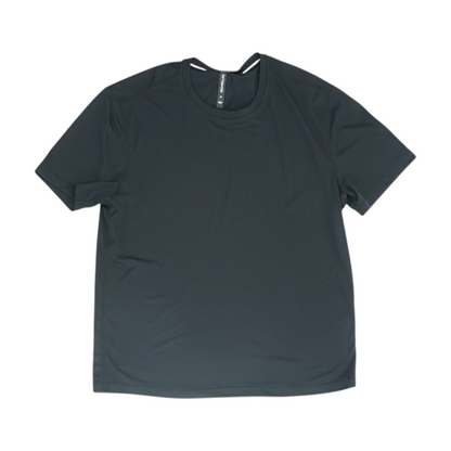 Black Solid Active T-Shirt