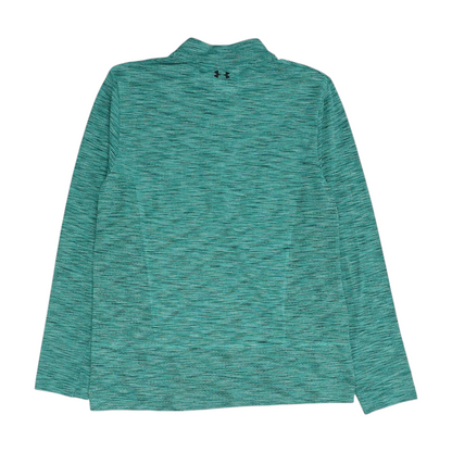 Under Armour Green Print 1/4 Zip Pullover – Image 2
