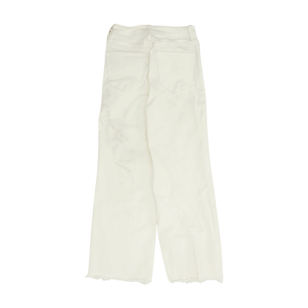 White Straight Jeans