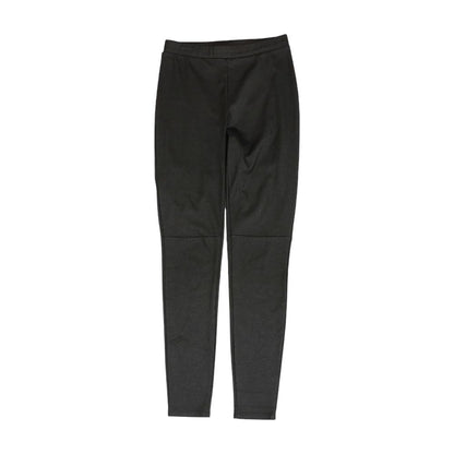 Black Solid Pants
