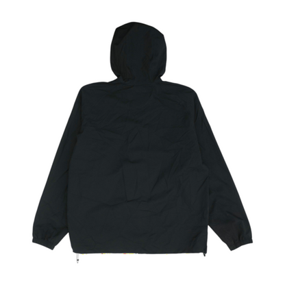 Black Solid Rain Jacket