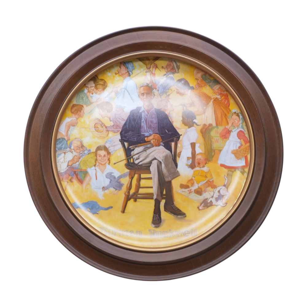 Norman Rockwell Remembered Decorative Plate