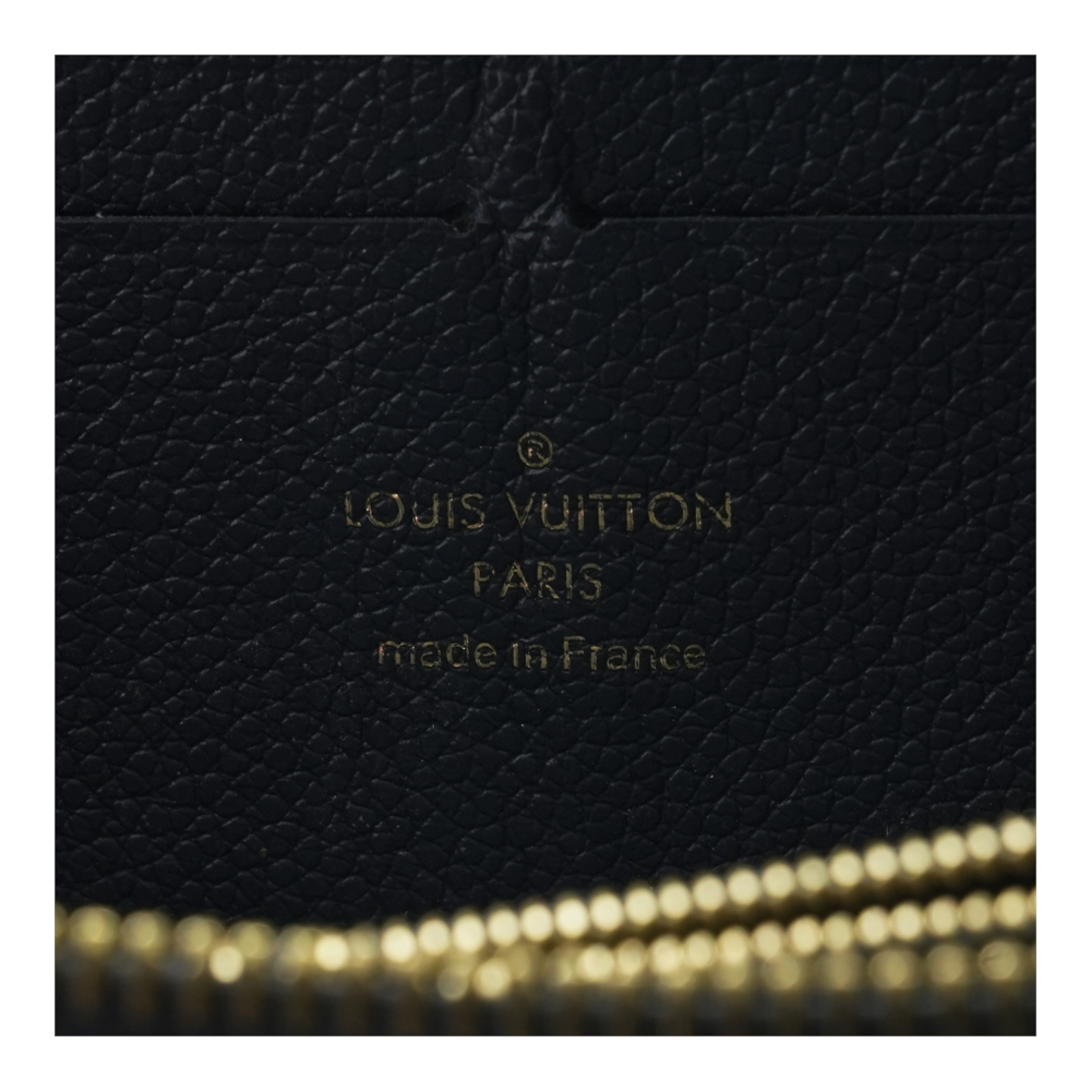 Louis Vuitton Monogram Empreinte Leather Zippy Wallet in Marine Rouge – Image 6