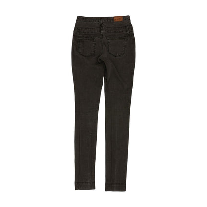 Black Solid Jeans