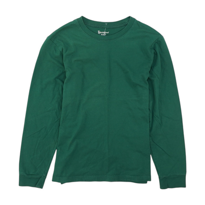 Green Solid Pajama Top