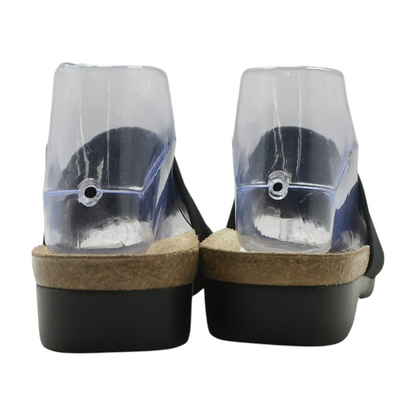 Black Flat Sandals