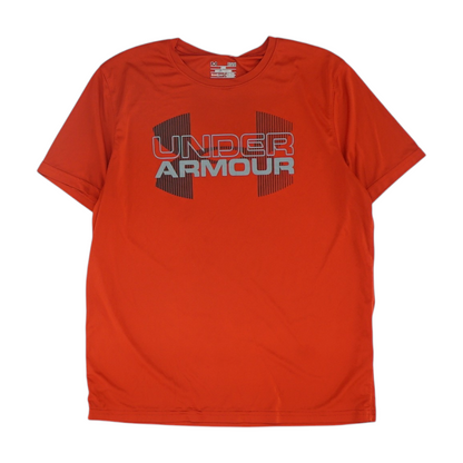 Red Solid Active T-Shirt