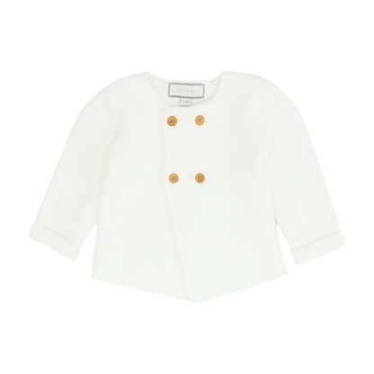 White Cardigan Sweater