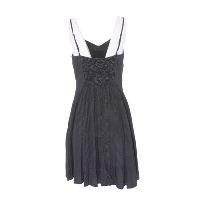 Black Polka Dot Mini Dress