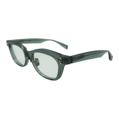 Gray Oval Prescription Eyewear