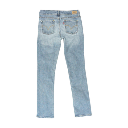Vintage Blue Straight Jeans