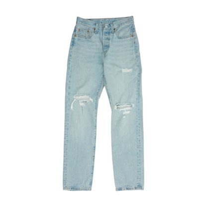 501 Blue Straight Jeans