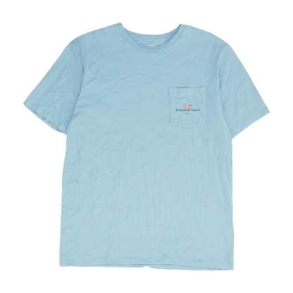 Blue Solid T-Shirt