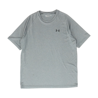 Gray Solid Active T-Shirt
