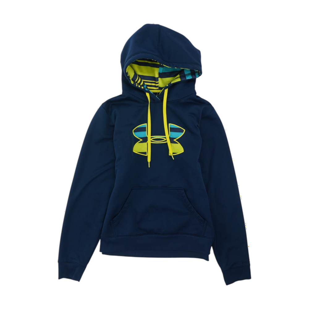 Navy Solid Hoodie Pullover