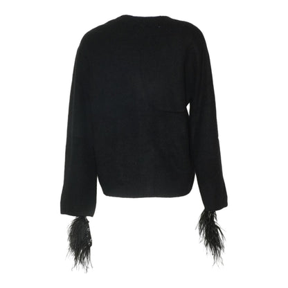Black Cardigan Sweater