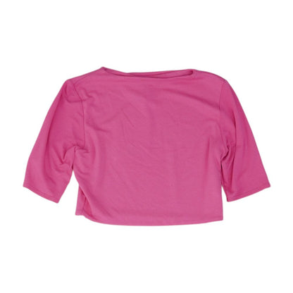 Pink Cropped T-Shirt